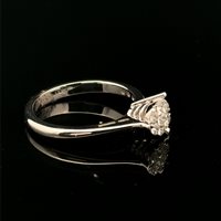 Anello Cianfrone Gioielli Donna Solitario in Oro Diamante 0.33 Ct ANOR-81-198 - ANOR-81-198